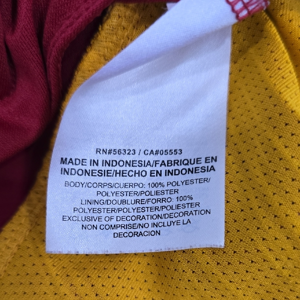 Nike USC Trojans Athletic Shorts Maroon Gold Size S Dri Fit - Picture 7 of 7
